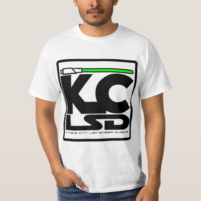Camiseta Kansas City LED Saber Dueling T-Shirt (Anverso)