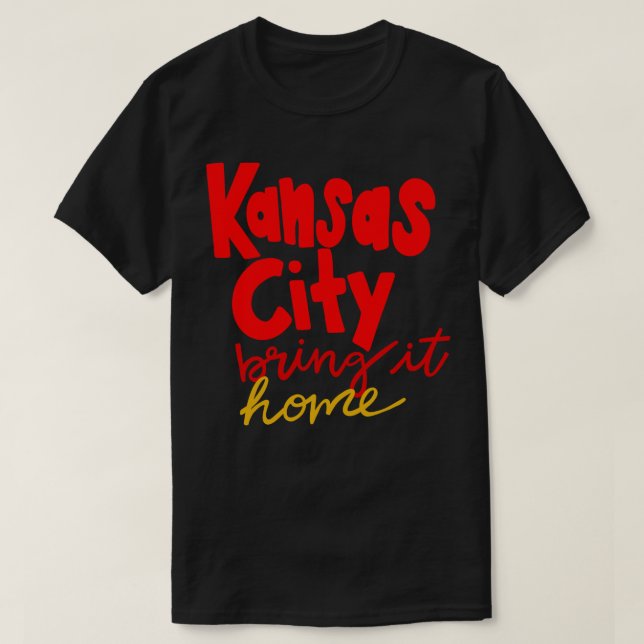 Camiseta Kansas City lo trajo a casa (Diseño del anverso)