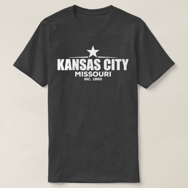 Camiseta Kansas City Missouri 3 (Diseño del anverso)
