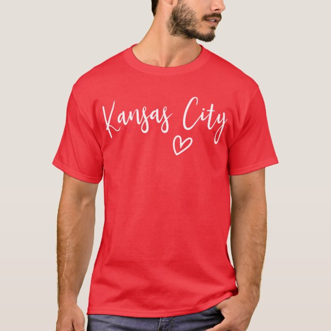 Camiseta Kansas City My Home Love Kansas City Women's (Anverso)