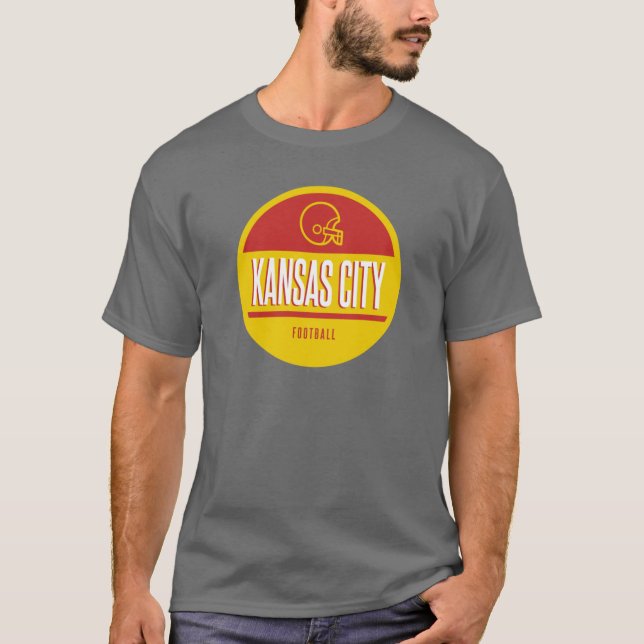 Camiseta Kansas City retro (Anverso)