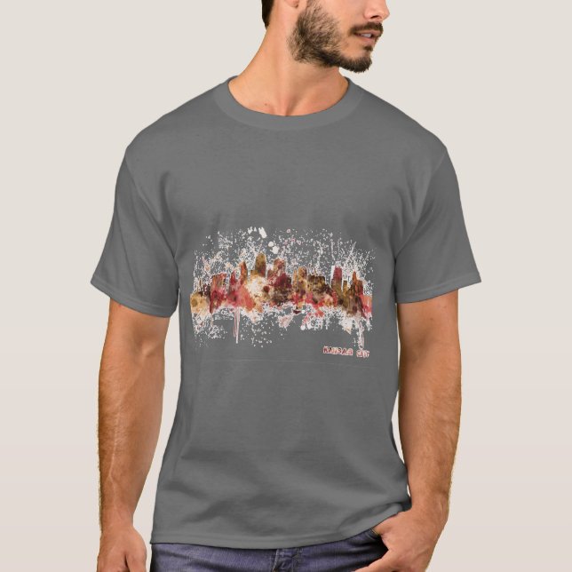 Camiseta Kansas City Skyline 1 (Anverso)
