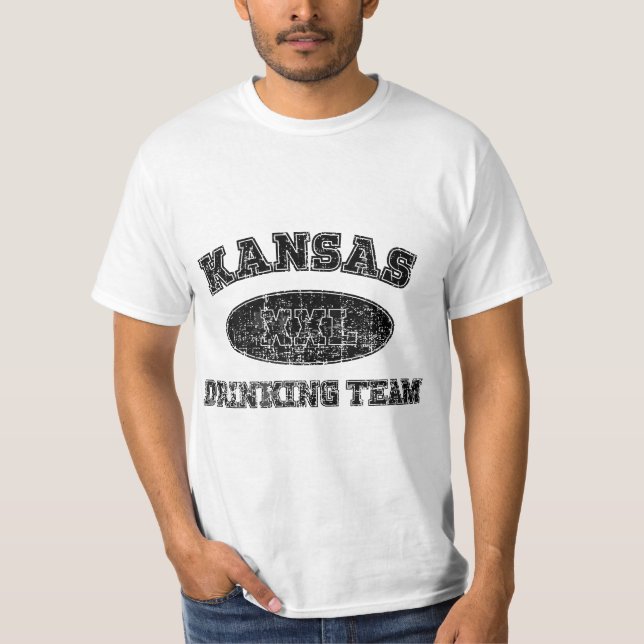 Camiseta Kansas Drinking Team  (Anverso)