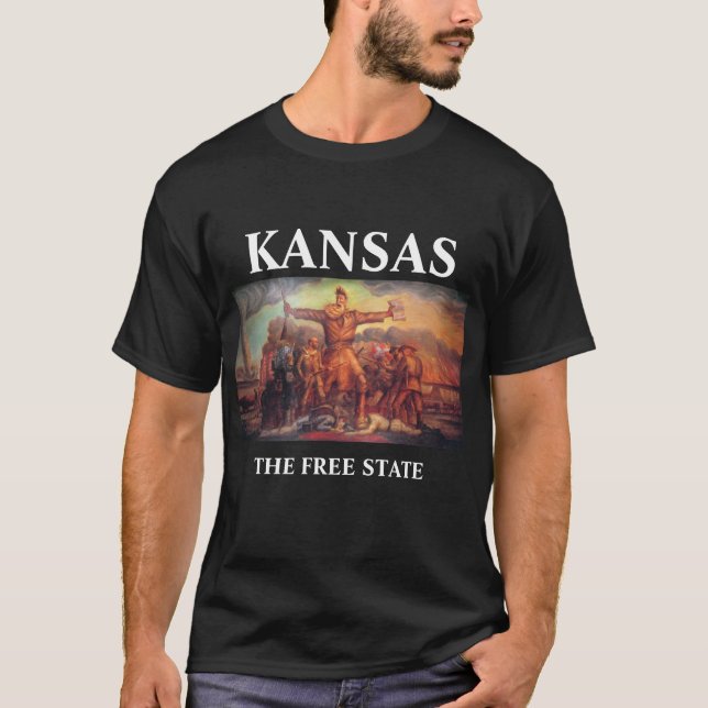 Camiseta KANSAS - el estado libre - atracción de preludio (Anverso)