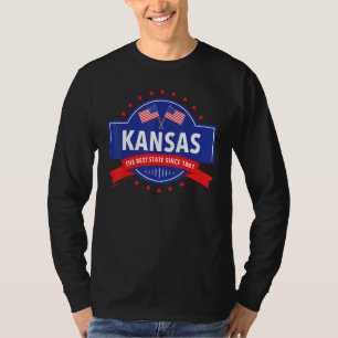 Camiseta Kansas El Mejor Estado Desde 1819 Estados Unidos 4