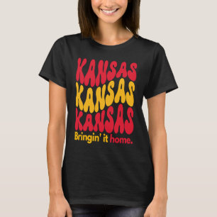 Camiseta Kansas Kansas Kansas Bringin' it home
