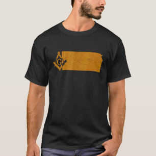 Camiseta Kansas Masons Grand Lodge Af&am Freemasons Padre'