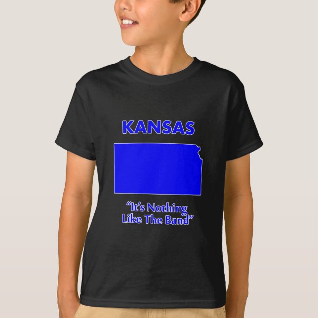 Camiseta Kansas - No es nada como la banda (Anverso)