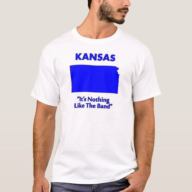 Camiseta Kansas - no es nada como la banda (Anverso)