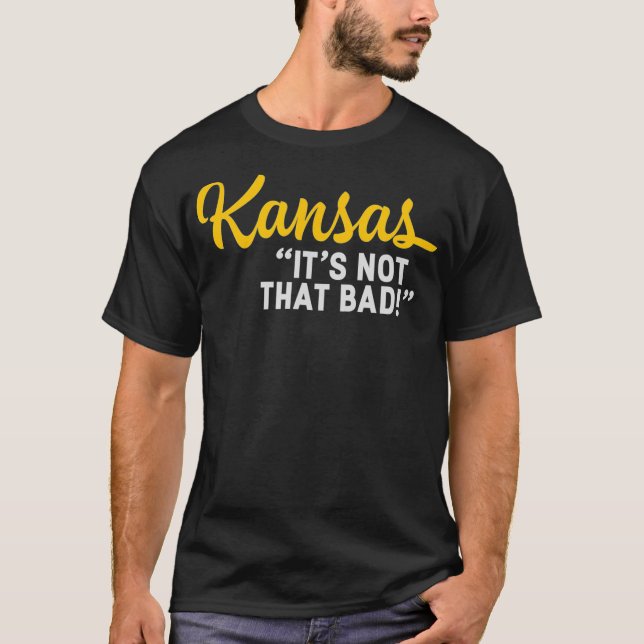 Camiseta Kansas No Es Que La Mala Graciosidad Subestime El  (Anverso)
