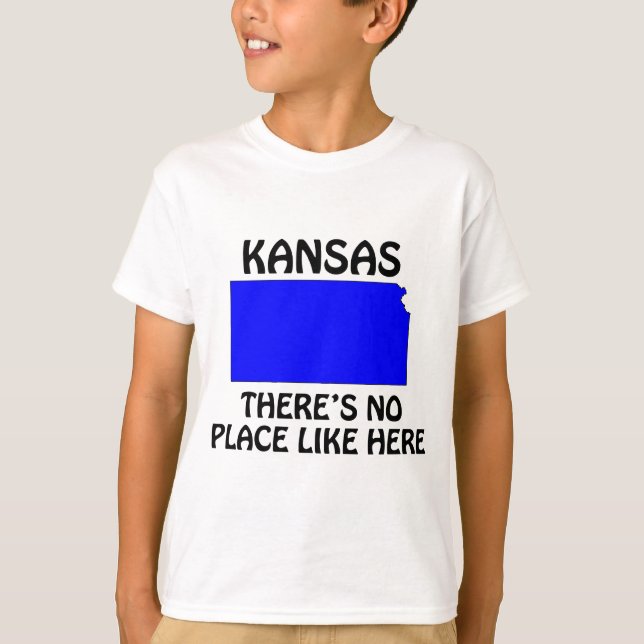 Camiseta Kansas - No hay lugar como aquí (Anverso)