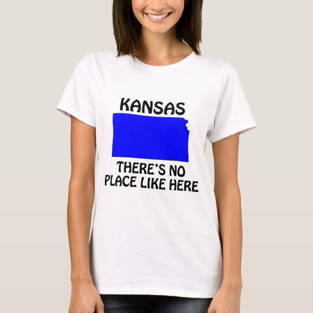 Camiseta Kansas - No hay lugar como aquí (Anverso)