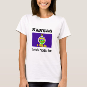 Camiseta Kansas, no hay lugar como el hogar