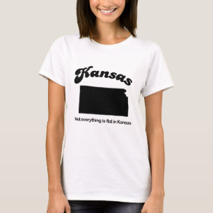 Camiseta Kansas - no todo es plano