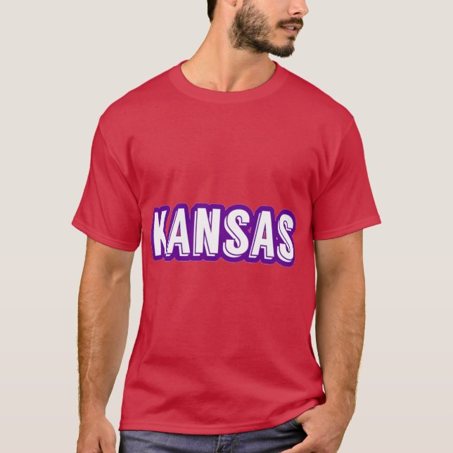 Camiseta Kansas Sticker Oversized (Anverso)