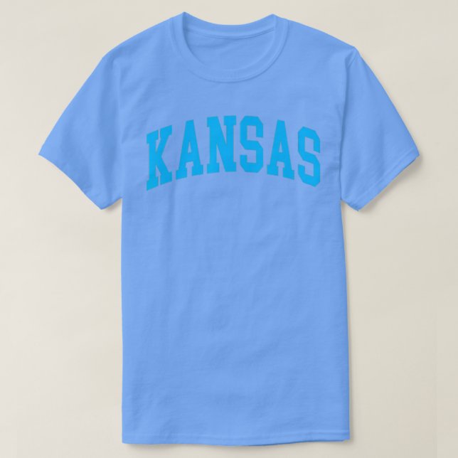 Camiseta Kansas Throwback Design Classic 1 (Diseño del anverso)
