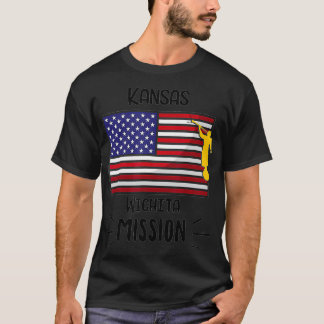 Camiseta Kansas Wichita Mormon LDS Misión Regalo Misionero