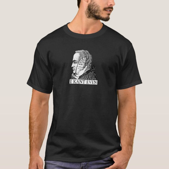 Camiseta Kant Hasta Immanuel Kant Philosophophy Pun (Anverso)