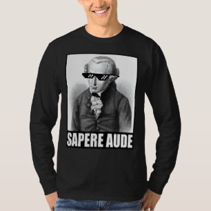 Camiseta Kant Sapere Aude Gafas de Sol Filosofía Immanuel