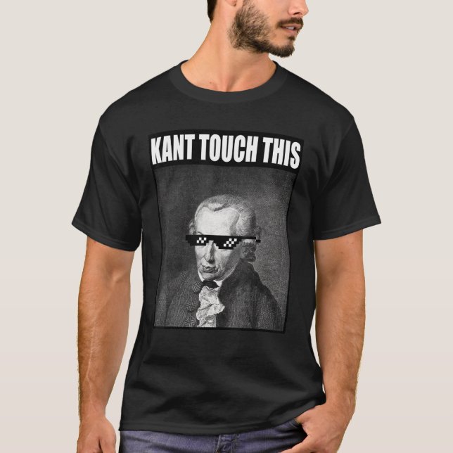 Camiseta Kant Touch Este Meme De Filosofía Immanuel (Anverso)