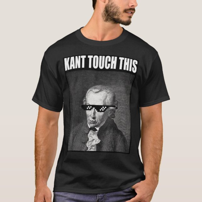 Camiseta Kant Touch Este Meme De Filosofía Immanuel (Anverso)