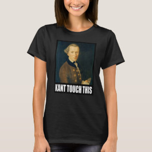 Camiseta Kant Touch Este Meme De Filosofía Immanuel