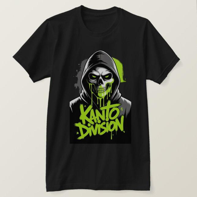 Camiseta Kanto Division Skull Graphic  (Anverso del diseño)