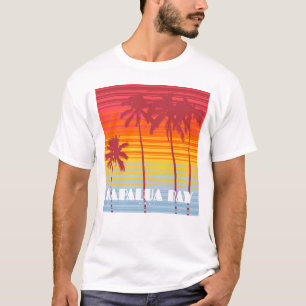 Camiseta Kapalua Bay Maui Hawaii Bandas Retro Sunset de los