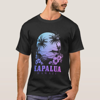 Camiseta Kapalua Hawaii Hawaii Hibiscus Flowers So