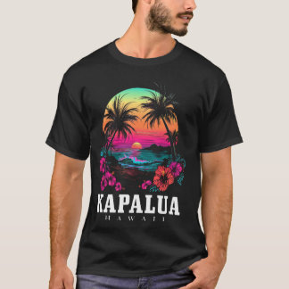 Camiseta Kapalua Hawaii Hawaii Hibiscus Flowers So
