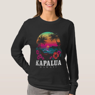 Camiseta Kapalua Hawaii Hawaii Hibiscus Flowers So