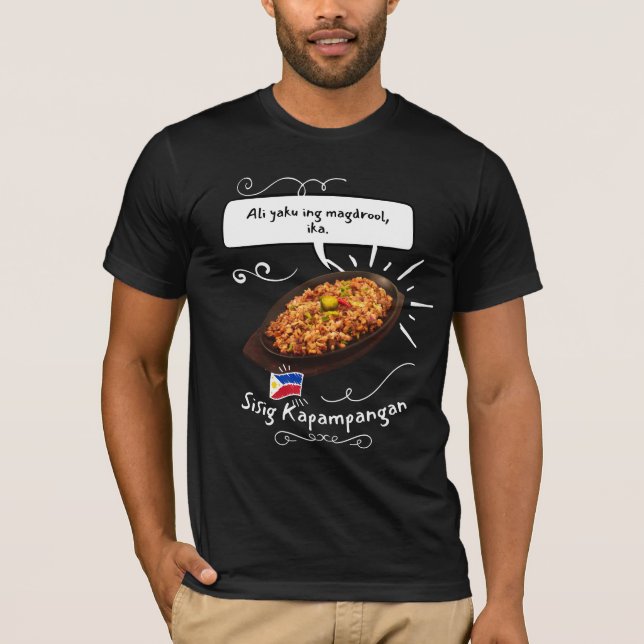 Camiseta Kapampangan Sisig (Anverso)