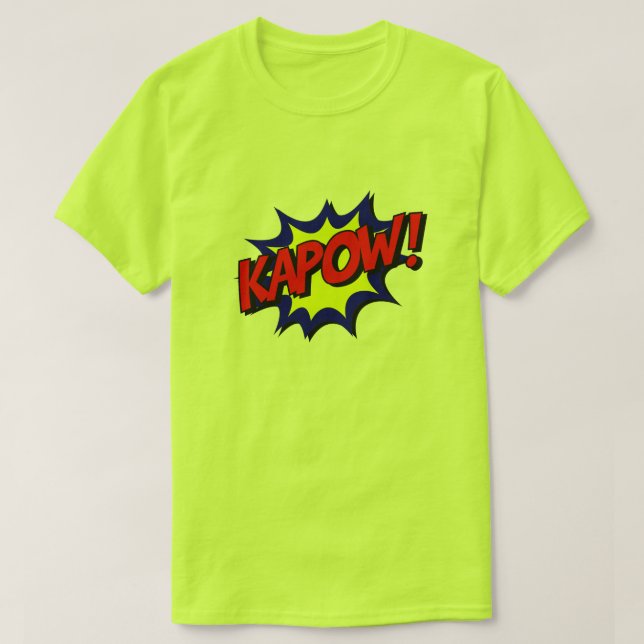 Camiseta ¡Kapow! (Diseño del anverso)