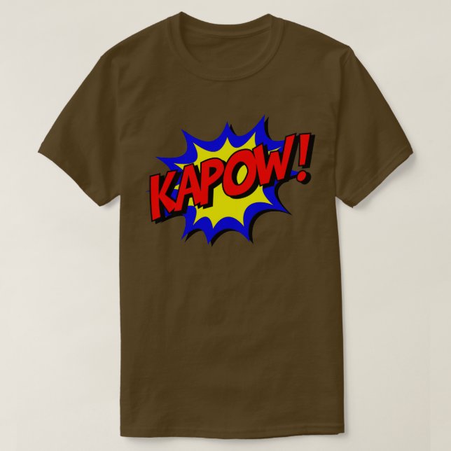 Camiseta Kapow (Diseño del anverso)