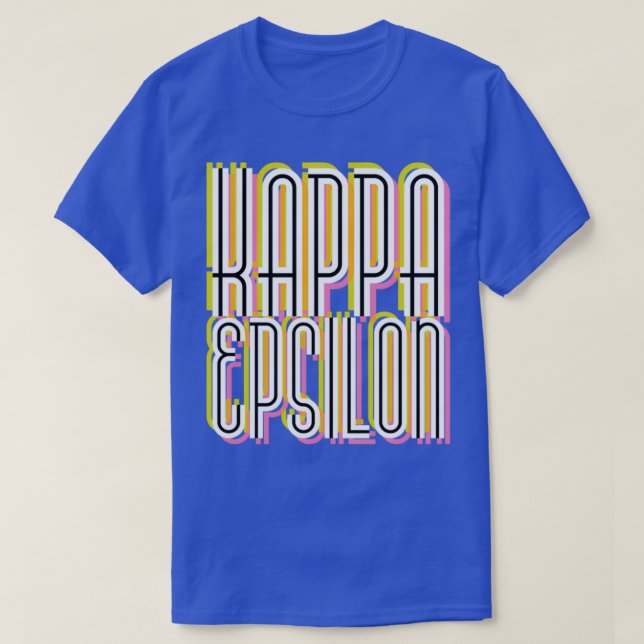 Camiseta Kappa Epsilon (Diseño del anverso)