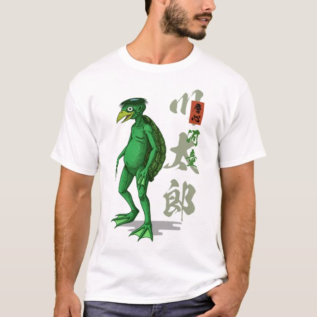 Camiseta Kappa Japanese Streetwear Water Imp Yokai (Anverso)