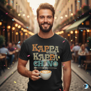 Camiseta Kappa Kappa Chino Funny Coffee Lover T-Shirt