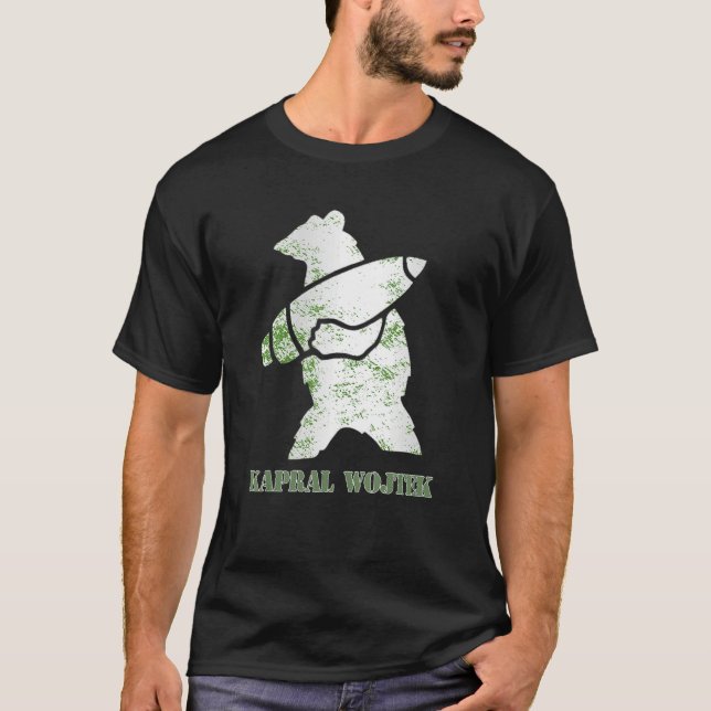 Camiseta Kapral Wojtek El Oso Polaco Wojtek (Anverso)