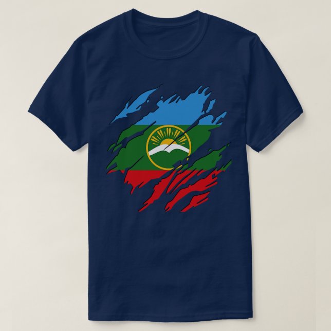 Camiseta KarachayCherkessia Siempre (Diseño del anverso)