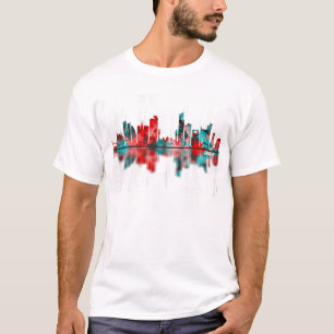 Camiseta Karachi Skyline Pakistan