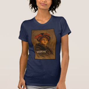 Camiseta Karama: Actriz japonesa Romance Geisha