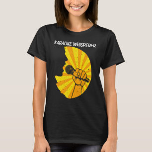 Camiseta Karaoke Genial Para Hombres Mujeres Cantante Máqui