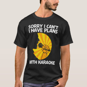 Camiseta Karaoke Guay Para Hombres Cantante De Karaoke Mach