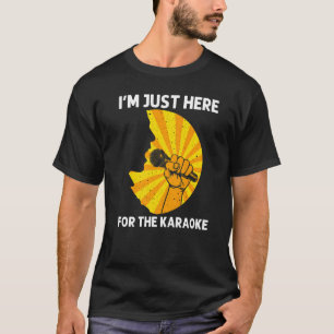 Camiseta Karaoke Guay Para Hombres Cantante De Karaoke Mach