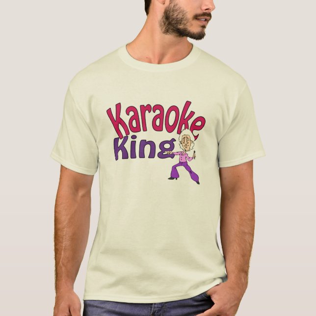 Camiseta Karaoke King (Anverso)