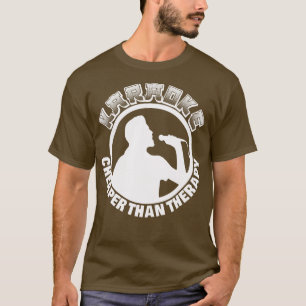 Camiseta Karaoke más barato que terapia