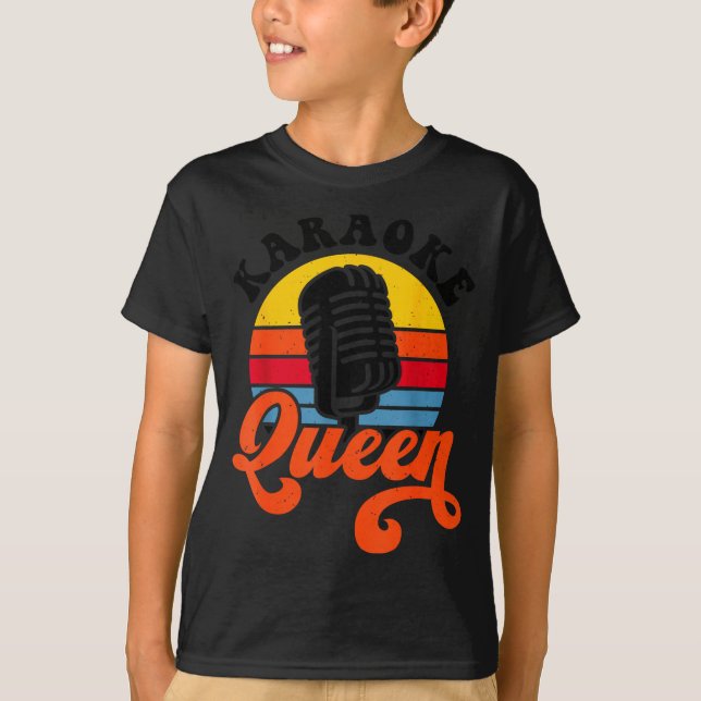 Camiseta Karaoke Queen  (Anverso)