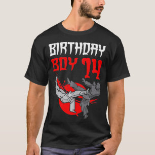 Camiseta Karate 14º Cumpleaños Taekwondo Martia De 14 Años