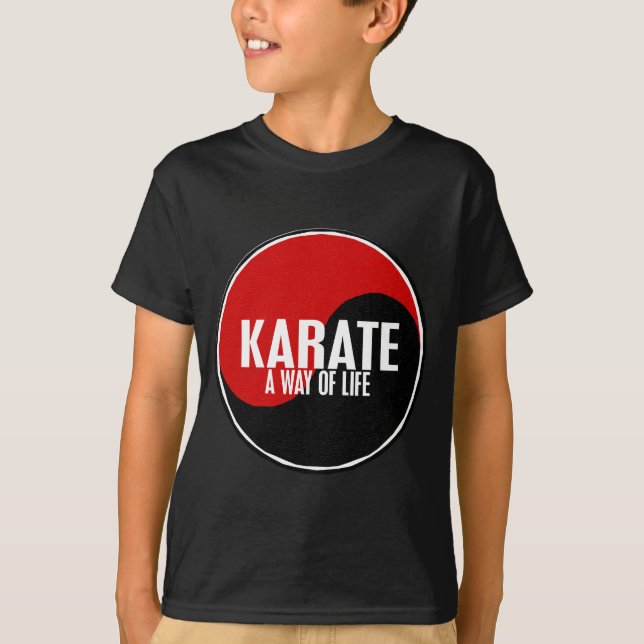 Camiseta Karate 1 de Yin Yang (Anverso)