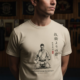 Camiseta Karate 5to Precepto - Mentalidad sobre Técnica